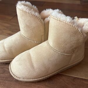 Warm Tan Ankle Booties